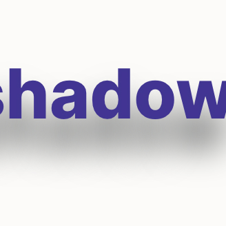 Text Shadow CSS