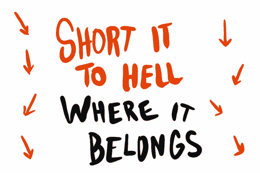 Short it to Hell GIF